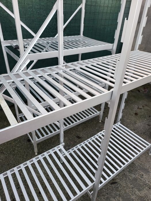 Vand rafturi pt bucatarie / camera frigorifica din aluminiu modulare