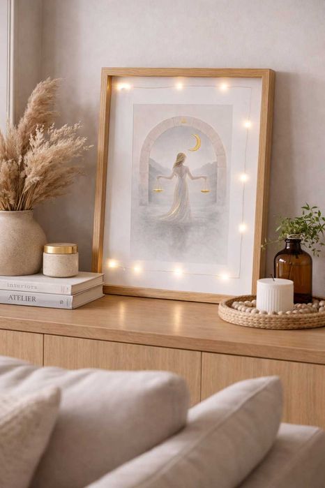 Ръчно изработени картини с лампички