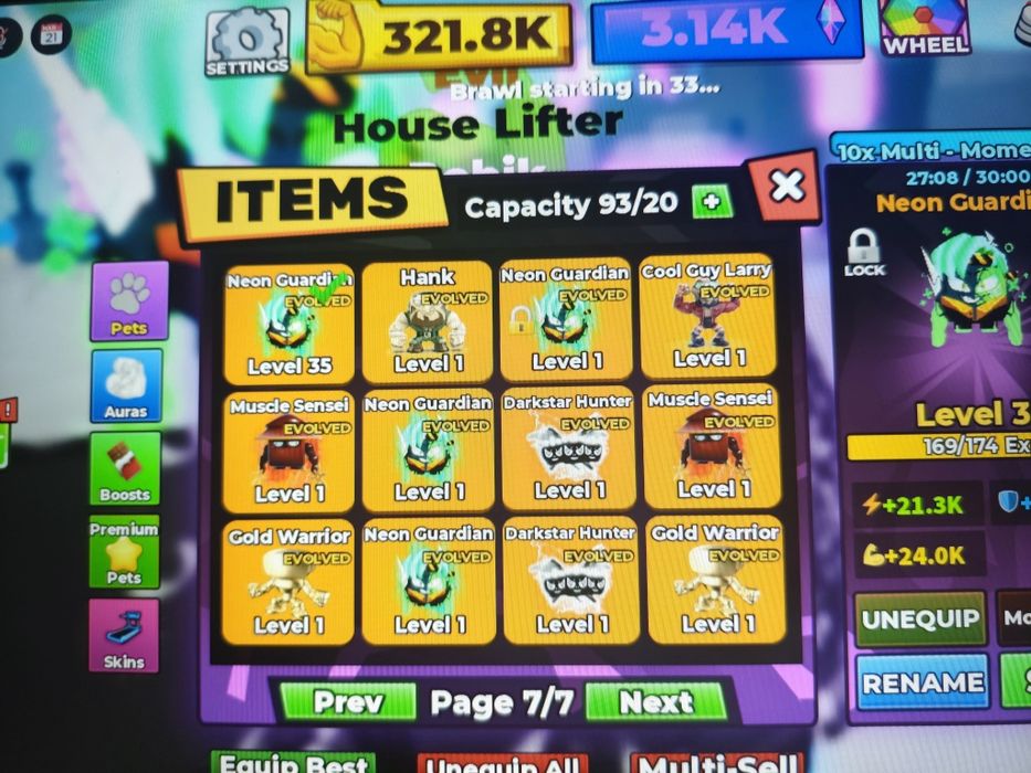 Muccule legends Roblox