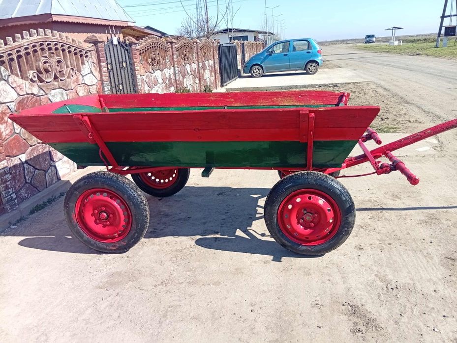 Căruță cai pe rezerva nouă fără defecte