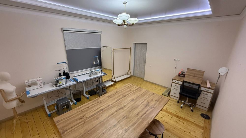 Tikuv sehi iharaga beriladi hamma qulayliklarga ega