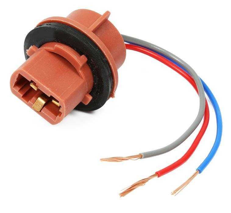 Soclu becuri W21W 7440 sau 7443 , T20 , P13w , H16w cu fir
