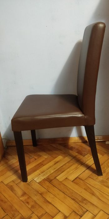 Комплект столове от изкуствена кожа