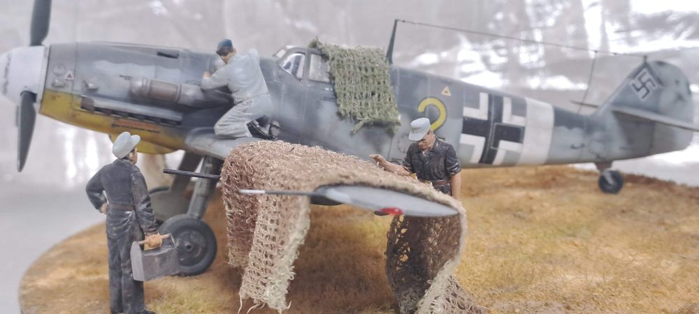 Сборная модель самолёта BF-109 G-6