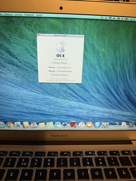 MacBook air model  A1466
