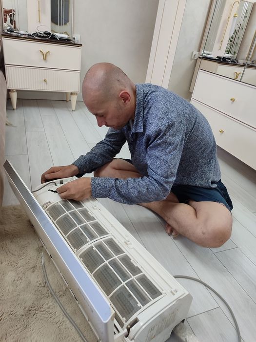 Установка кондиционера