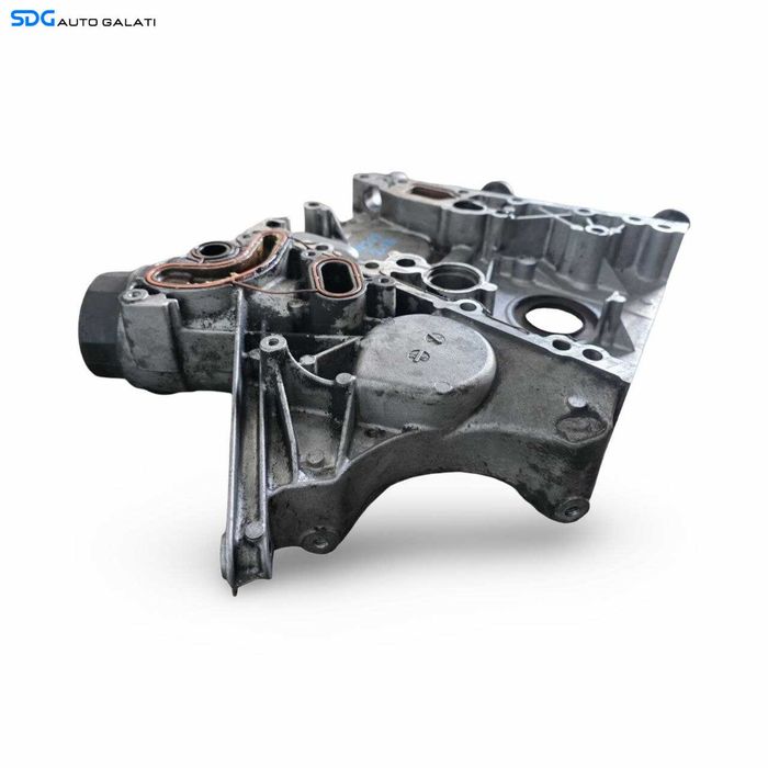 Capac Distributie Motor cu Carcasa Filtru Ulei Mercedes Clasa C Class W203 2.2 D Cod R6110150802 [N4489]