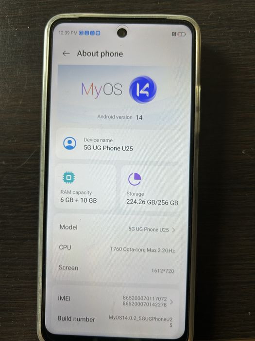 ZTE 5G UG Phone U25