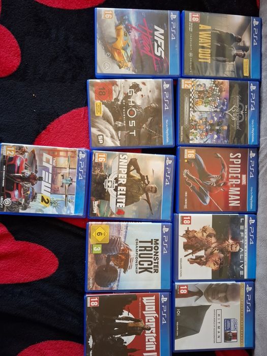 De vânzare jocuri PS 4