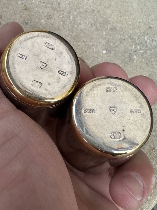 Pahar/pahare argint aurit/vechi