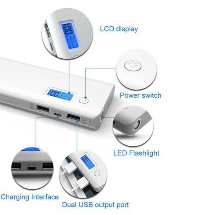 Универсална външна батерия, Power Bank 10000mAh