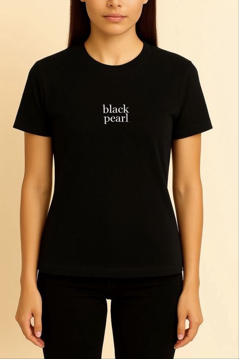 Футболка женская “black pearl”