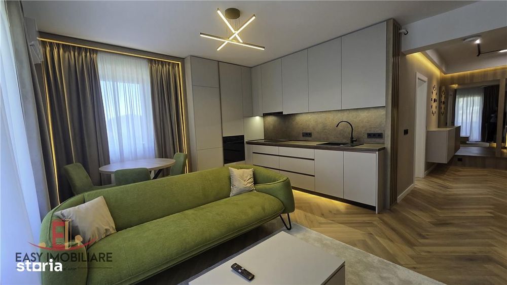 Apartament 3 camere, amenajat LUX, prima inchiriere!