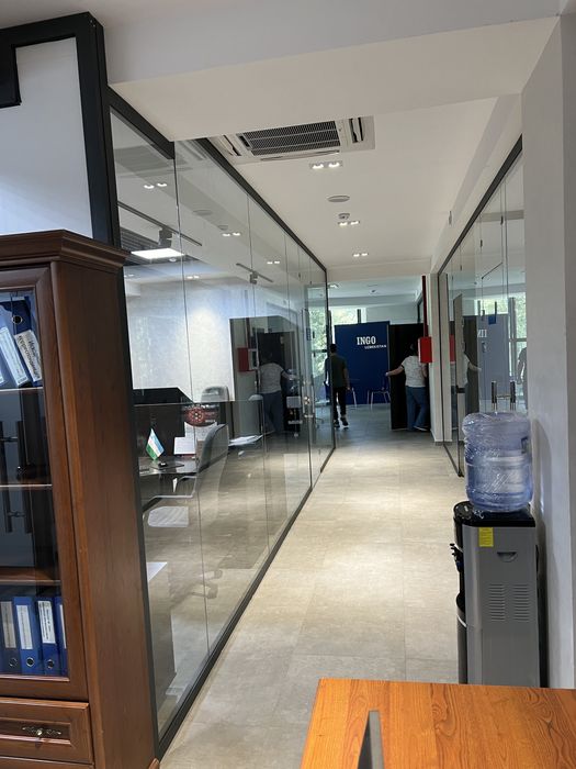 Перегородки стеклянные