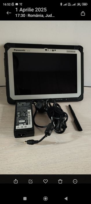 Tableta Militara Diagnoza Auto, CF20 Panasonic 8/256Gb Windows+Android