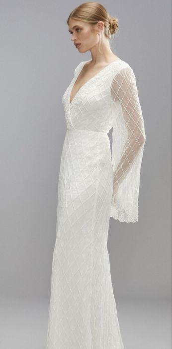 Rochie alba marime 42