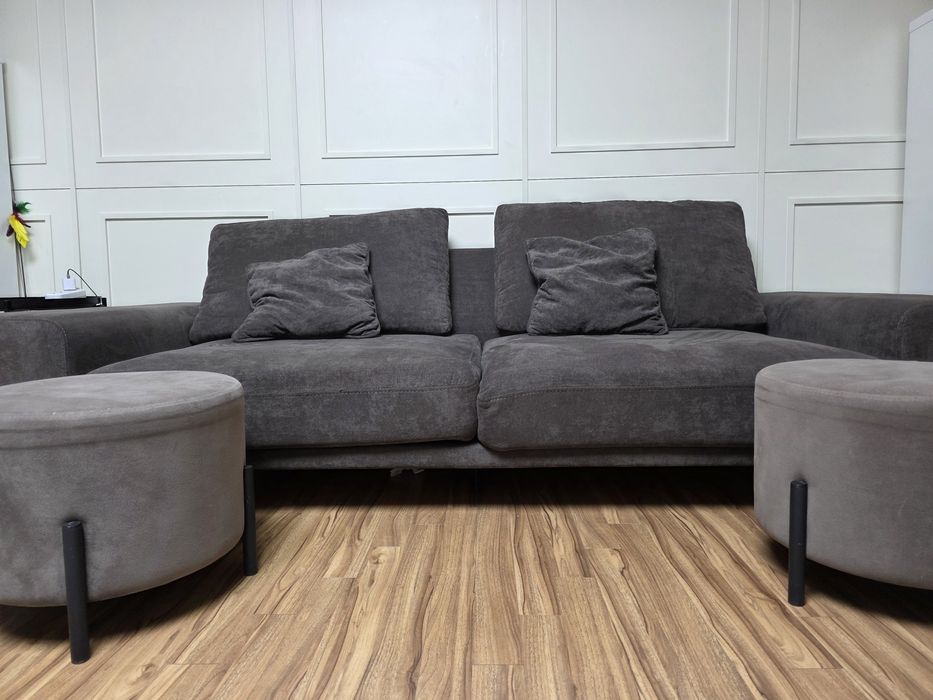 Продам диван + 2 пуфика в подарок