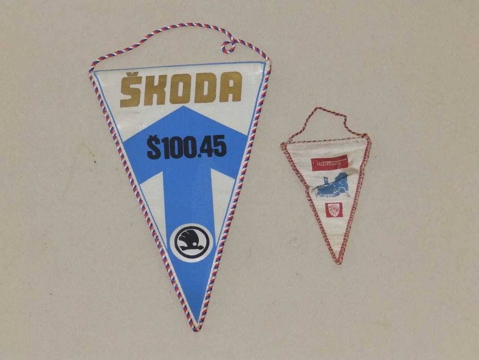 Флагчета, знаменца на автомобилна тематика и други, стойка за флагче