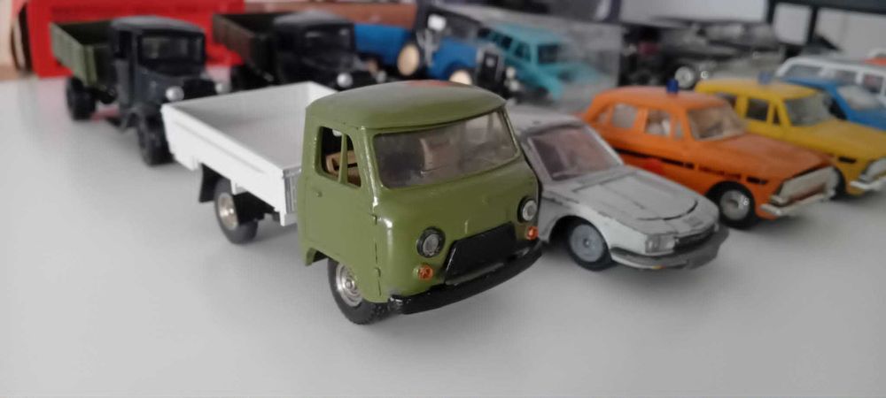 USSR, CCCP, СССР, 1:43 Moskvich, Chaika, Mercedes Lada ZIL 131