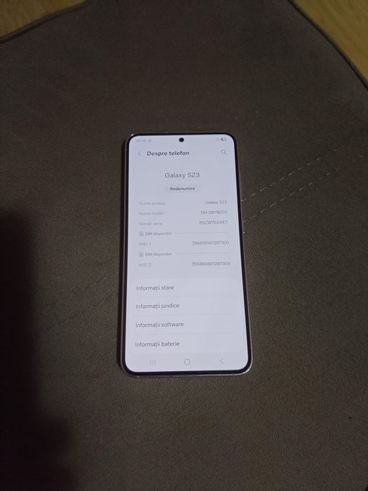 Samsung Galaxy S23 5G Gold 128GB stare excelenta
