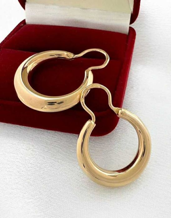 Золото СССР. Серьги "Калачи"