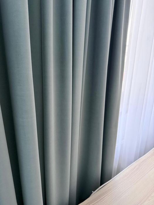 Set 2 draperii blackout premium – catifelate – 155 × 265 cm