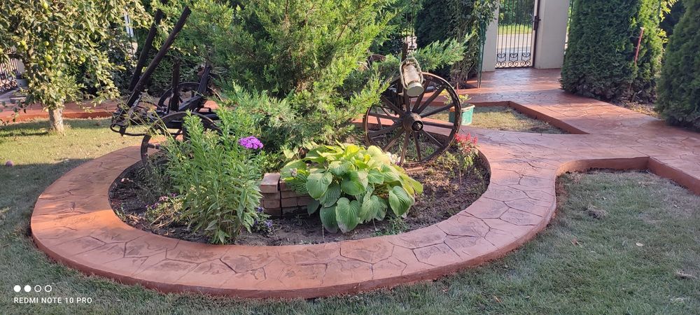 Beton Amprentat/Vertical