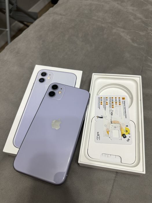 Iphone 11 фиолетовый 64gb