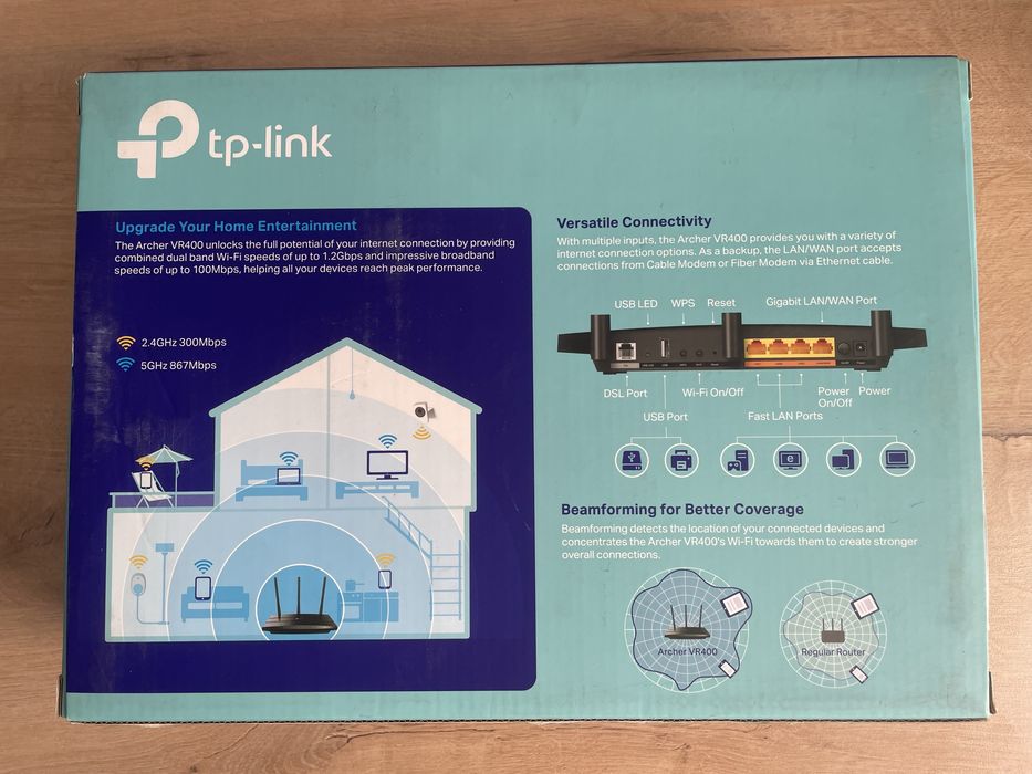Роутер TP-Link ARCHER VR400