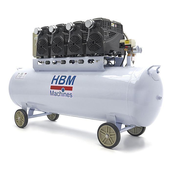 Compresor silentios cu zgomot redus fara ulei sgs 200l 10 bar hbm mach