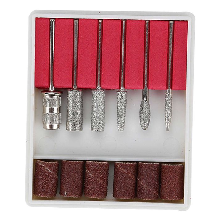 Комплект мощна 54W лампа и електрическа пила за нокти,маникюр,педикюр