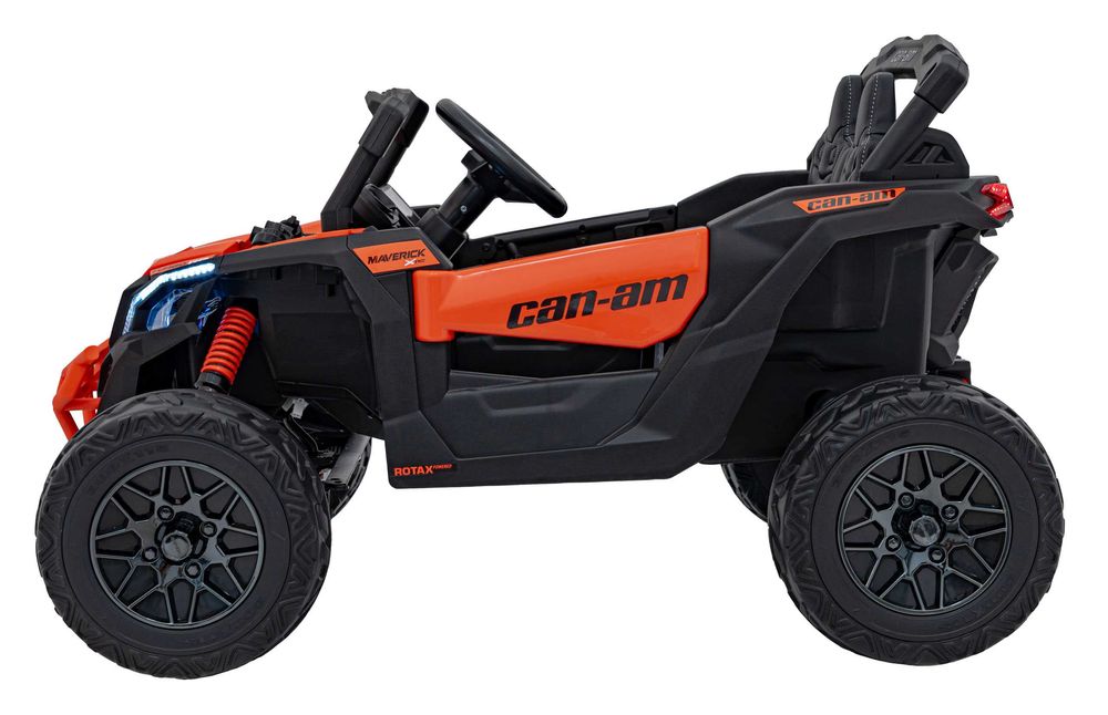 UTV electric pt copii Can-Am Maverick 24V 800W 4x4 (CA003) Portocaliu