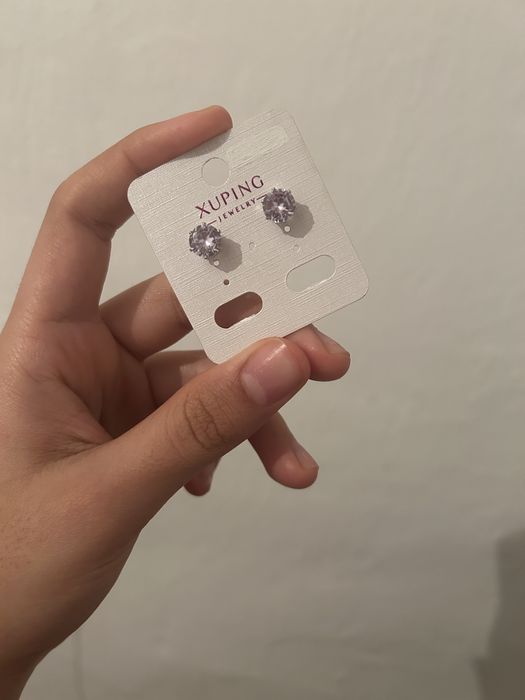 Серьги минимализм