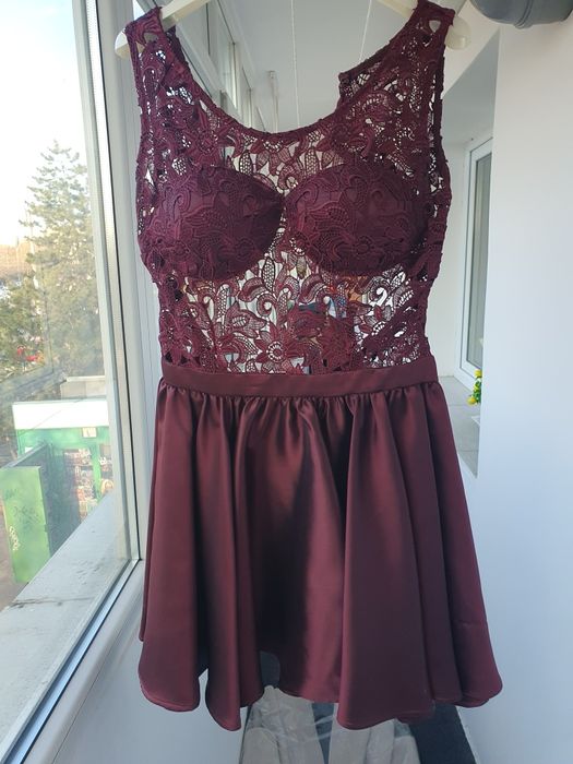 Rochie ocazie satin