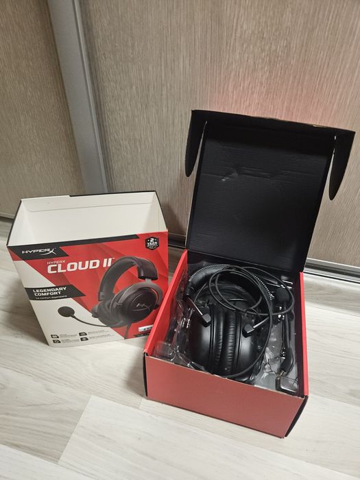 Casti Gaming cu Microfon HyperX Cloud 2 Legendary Comfort PC PS5 PS4