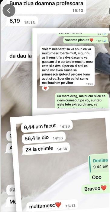 Meditatii biologie admitere medicina sau BAC