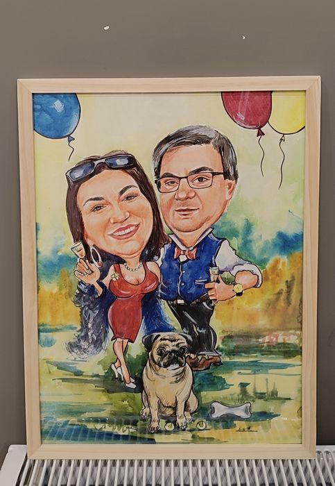 Caricaturi,portrete și peisaje