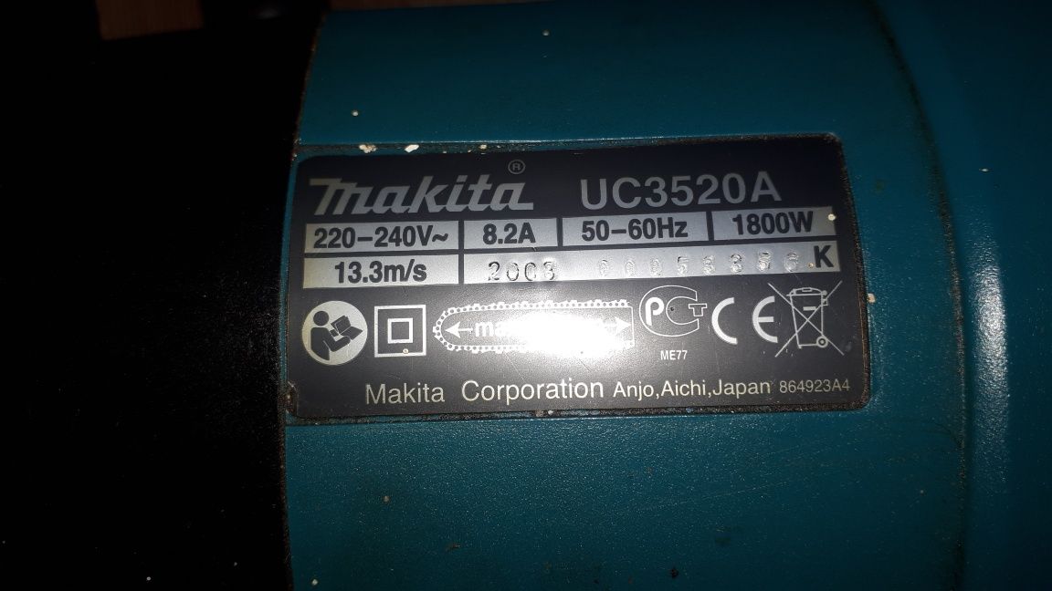 Электропила макита uc3520a