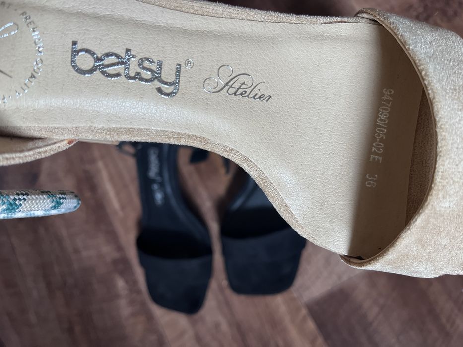 Туфли Betsy, новые. Каблук 6,5см, размер 36