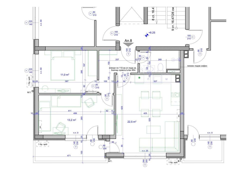 Ексклузивна оферта! Тристаен с опция за гараж, в района на Краснодар