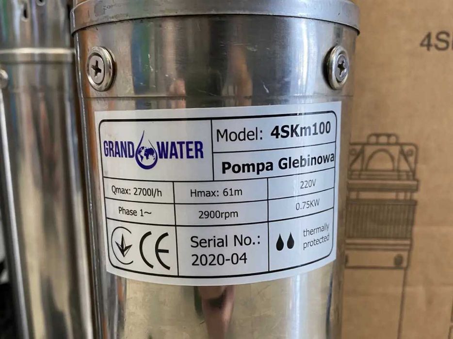 Pompa submersibila GrandWater skm-100 si skm150