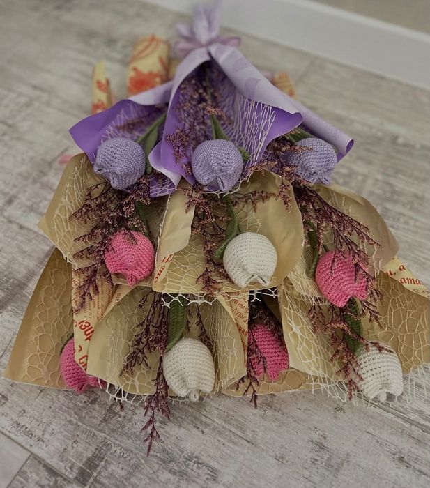 Ръчно изработени букети, цветя