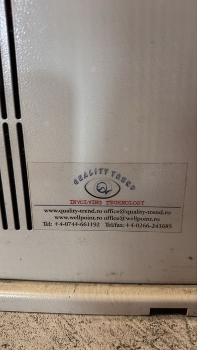 Sistem antiefracție RF pentru magazin, format din 2 porți