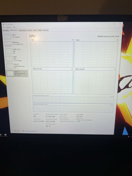 Laptop MSI GF 75 Thin 95C