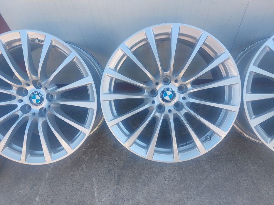 Set jante din aluminiu originale r18 / Bmw Vw Audi Skoda Seat / 5x112 / STYLE 619 / ET 30 / cu senzori de presiune