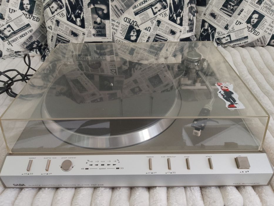 Saba PSP 248/Audio Tehnica și headshell Technics!