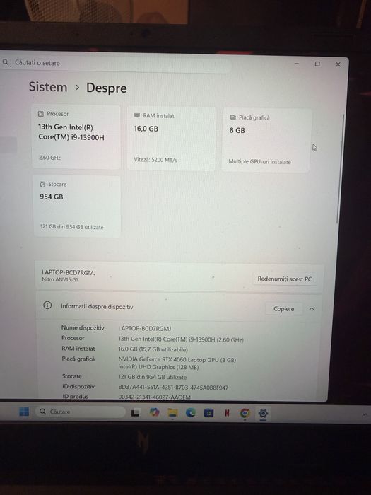 Laptop Acer Nitro V15 15.6inch