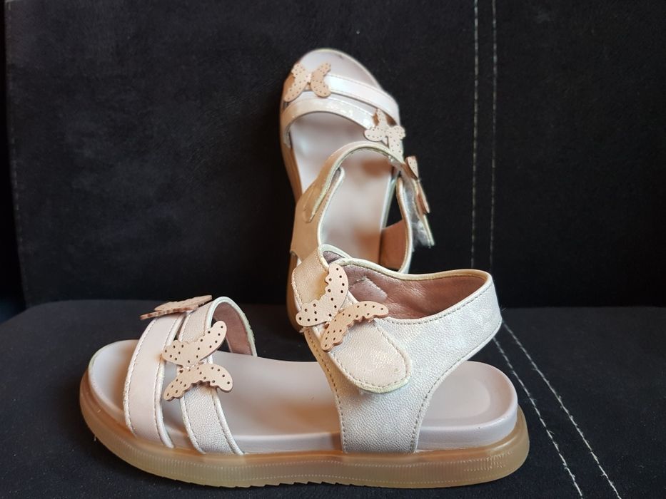 Детски сандали, розови, 28 номер, 17 см, Apawwa