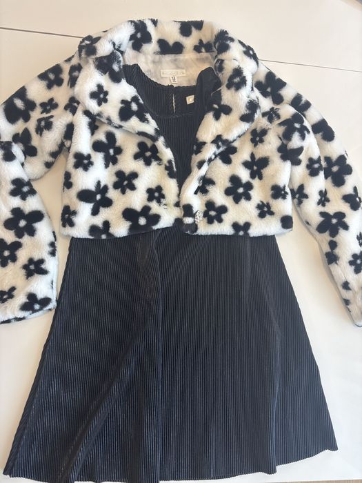 Set rochie & jacketa blanita, 12 ani, Nannette