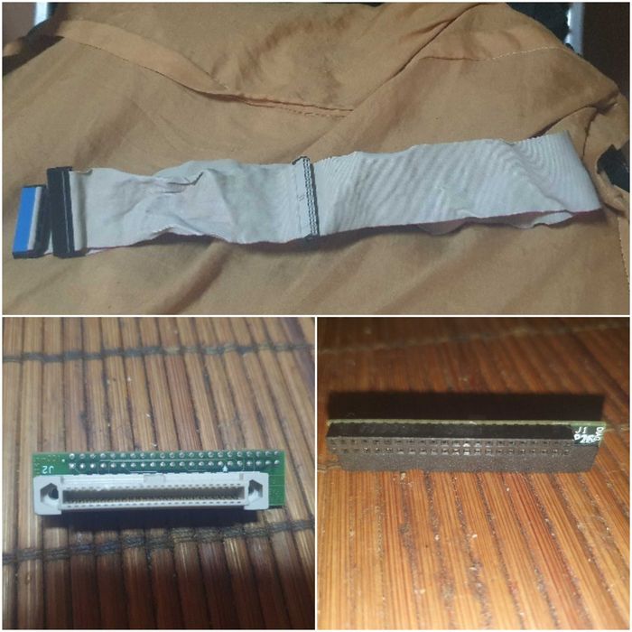 Adaptor IDE PATA ATA UDMA DMA mufa 44 pini la mufa subtire laptop si cablu de date master slave IDE PATA ATA UDMA DMA pt HDD hard disk unitate optica